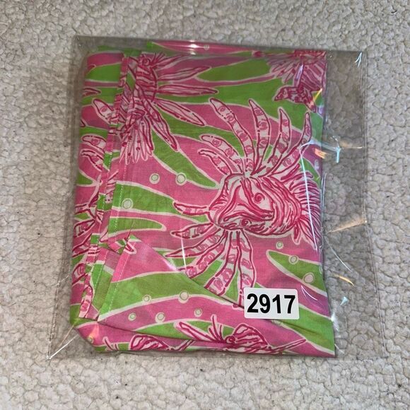 Lilly Pulitzer XS Quarter Button 3/4 Sleeve Collared Dress Easy Tiger Green Pink - Picture 12 of 12